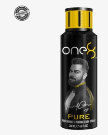 One 8 By Virat Kohli Pure Perfume Body Spray For Men"   - One 8 Body Spray, HD Png Download, Free Download