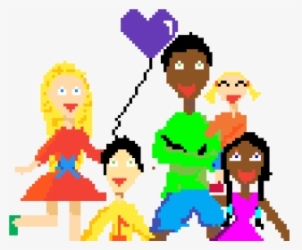Our Happy Little Family Clipart , Png Download - Cartoon, Transparent Png, Free Download