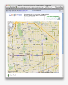 Google Maps Print View - Google, HD Png Download, Free Download