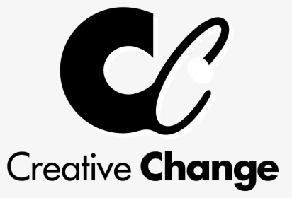 Creative Change Logo Black And White - Mangocenter, HD Png Download, Free Download