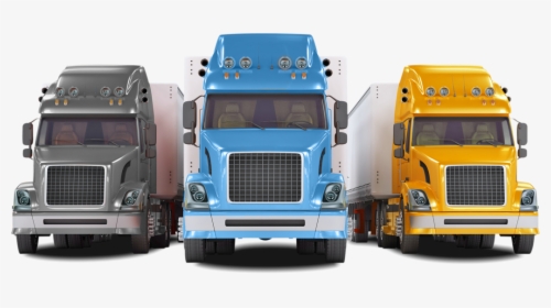 Three Trucks - Truck, HD Png Download, Free Download