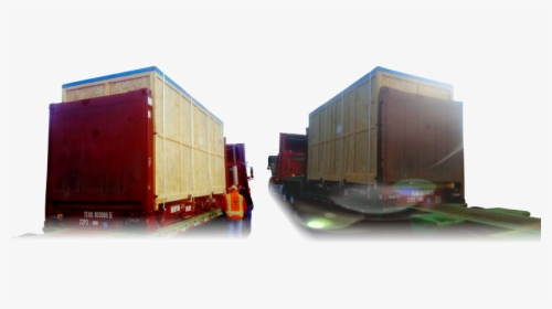 Back View Of The Trucks - Cargo, HD Png Download, Free Download