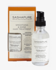 Sashapure Smoothing & Shine Hair Treatment 50 Ml - 1.7 Fl Oz, HD Png Download, Free Download