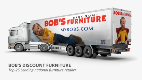 Bob's Discount Furniture Truck, HD Png Download, Free Download