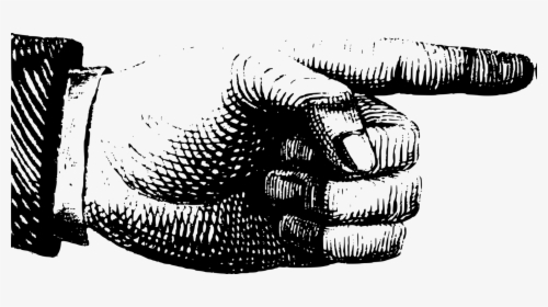 Visual Arts,head,art - Victorian Pointing Finger Png, Transparent Png, Free Download