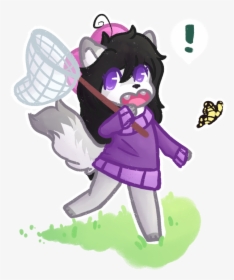 Butterfly Hunting With Aggie - Cartoon, HD Png Download, Free Download