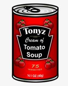 Picture - Tomato Soup Can Clipart, HD Png Download, Free Download