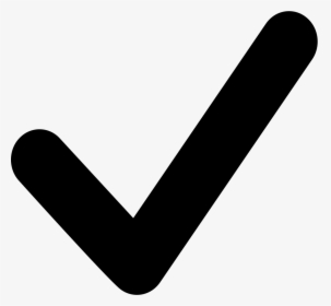 Checkmark Svg Rounded - Rounded Check Mark Png, Transparent Png, Free Download