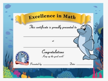 Pibs Award Certificate Dolphin - Pbis Award Certificates Templates, HD Png Download, Free Download