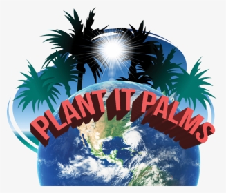 Plant It Palms Final Logo - Climate Change Instagram Post, HD Png Download, Free Download