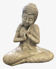 Buddha Sitting - Grey - Gautama Buddha, HD Png Download, Free Download