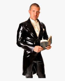 And If You Want To Go Full On Crazy-town, Dress In - Men In Latex Suit, HD Png Download, Free Download