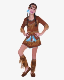 Red Indian Costume Girl, HD Png Download, Free Download