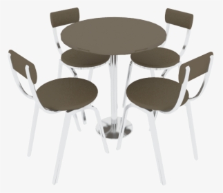 Table Set 3d Model - 3d Table And Chairs Png, Transparent Png, Free Download