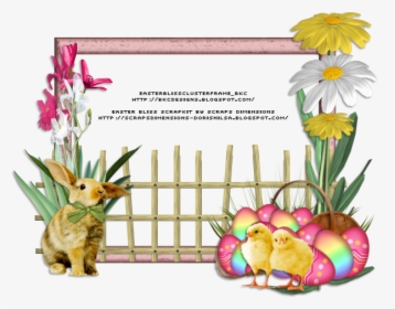 Easter Cluster Frames Png, Transparent Png, Free Download