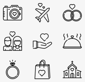 Wedding - Couple Icon Transparent Background, HD Png Download, Free Download