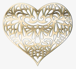 Heart Metal Gold Free Picture - Gold Texture Png Transparent, Png Download, Free Download