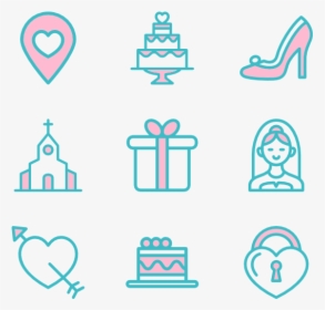 Linear Wedding Elements - Icon, HD Png Download, Free Download