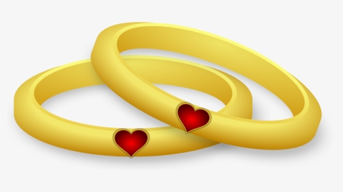 Heart Wedding Png - Heart Wedding Ring Png, Transparent Png, Free Download