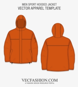 Jacket Vest Template - Bomber Jacket Template Png, Transparent Png, Free Download