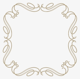Antique Scroll Clip Art - Scroll Frame, HD Png Download, Free Download