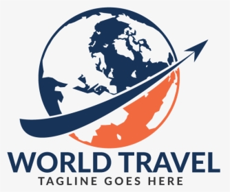 World Travel Logo Design - Travel Agency Company Logo, HD Png Download, Free Download