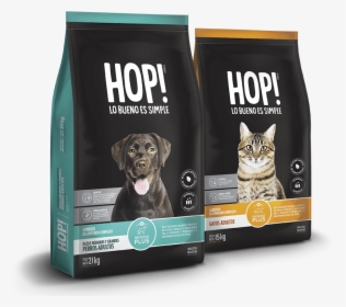 Hop Razas Medianas Y Grandes Para Perros Y Gatos Adultos - Hop Alimento Para Gatos, HD Png Download, Free Download