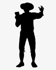 Farmer Silhouette Png, Transparent Png, Free Download