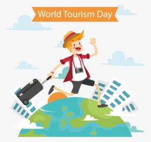 Travel Vector Traveller - Poster World Tourism Day, HD Png Download, Free Download