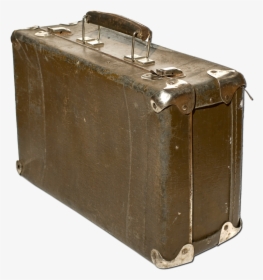 Download Old Suitcase With Transparent Background Png - Transparent Background Suitcase Transparent, Png Download, Free Download