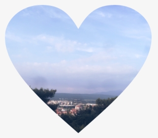 #sticker #heart #cute #tree #sky #blue #sunset #sunrise - Heart, HD Png Download, Free Download