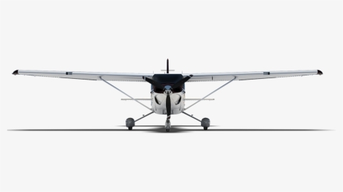 Propeller Plane Side Png - Cessna 172, Transparent Png, Free Download