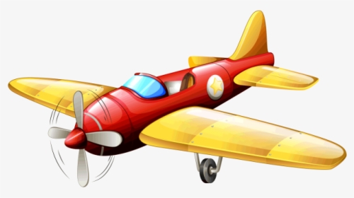 Gaming Plane Clipart Png Image Free Download Searchpng - Cartoon Airplane With Banner Vector, Transparent Png, Free Download
