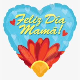 Thinking Of You Feliz Dia Mama Daisy Love Mom Clipart - Feliz Dia Mama En Corazon, HD Png Download, Free Download