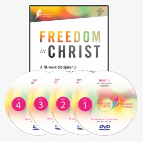 Freedom In Christ Course Dvd Teaching Set - Cd, HD Png Download, Free Download