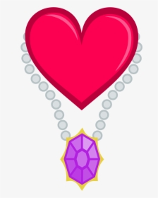 Heart And Necklace Cuite Mark Vector - Mlp Day Cutie Mark, HD Png Download, Free Download