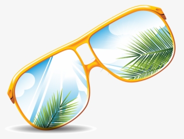 Sunglasses Ray Ban Goggles Vector Reflective Glasses - Sunglasses, HD Png Download, Free Download
