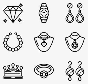 Jewelry - Design Icons Vector, HD Png Download, Free Download