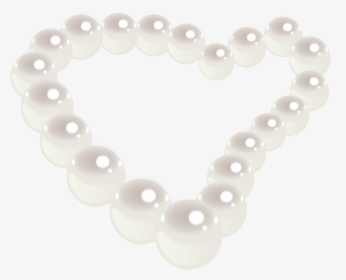 Pearl Necklace, Heart, Jewel, Jewelery, Pearls - Pearl Clip Art, HD Png Download, Free Download