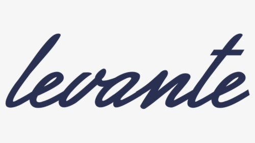 Levante Lettering Blue - Calligraphy, HD Png Download, Free Download