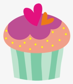 Pôster, Cupcake Ilustração, Doces, Clip-art, Clip Art - Cupcake, HD Png Download, Free Download
