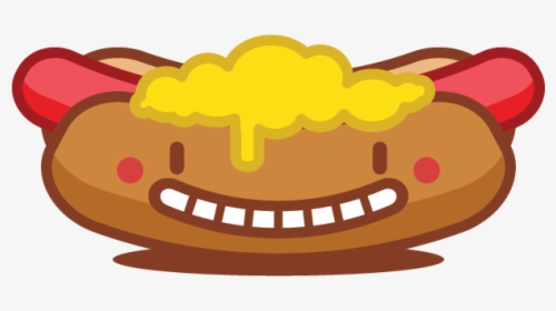 Hotdog Emoji Emoji Sticker Vector Snack Food Cachorro-quente - Illustration, HD Png Download, Free Download