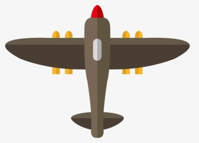 Transparent Avion Dibujo Png - Aviones De La Segunda Guerra Mundial Dibujos Animados, Png Download, Free Download
