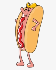 Hot Dog Sausage Food - Cachorro Quente Com Fundo Transparente, HD Png Download, Free Download