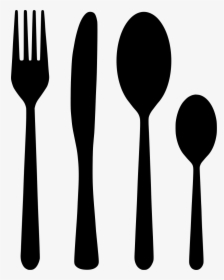 Transparent Knife And Fork Icon Png - Vector De Cuchillo Y Tenedor, Png ...