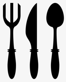 Fork Knife And Spoon Utensils Comments - Fork Knife Spoon Icon Png, Transparent Png, Free Download