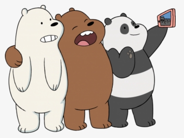 Clip Art Osos Cartoon - Oso Panda Oso Pardo Y Oso Polar, HD Png Download, Free Download