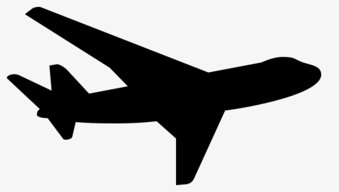 Plane Vector Png - Airplane Silhouette Png, Transparent Png, Free Download