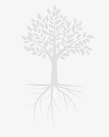 Transparent Digital Tree Png - Free Clip Art Rainbow Tree Roots, Png Download, Free Download