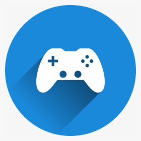 Controller, Gamepad, Video Games, Computer Game, Icon - Blue Gaming Controller Logo, HD Png Download, Free Download